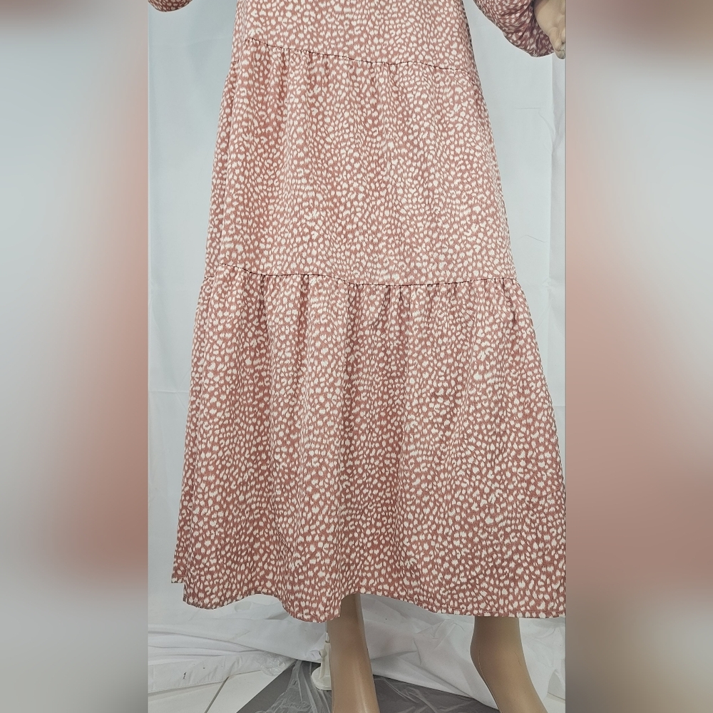 Bohemian inspired Pink and white dress unbranded size medium - Picture 8 of 16